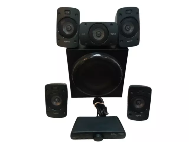 Logitech Z906 5.1 Dolby DTS Surround Sound Computer Speaker System | No Remote