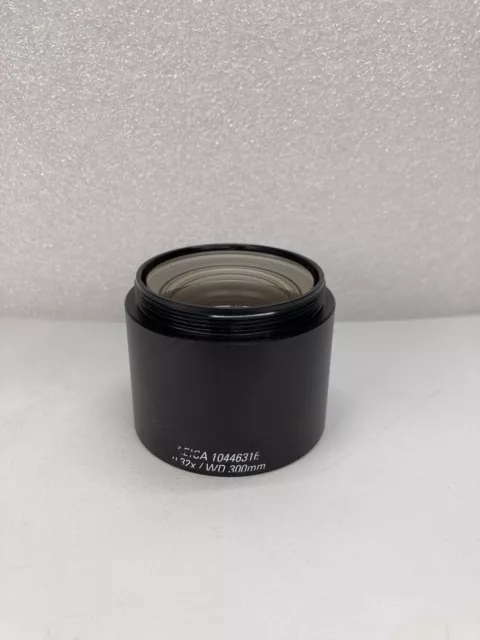 Leica  Microscope Auxiliary Lens 0.32x 10446316 WD300mm f/S4E S6 S6E 52MM Thread