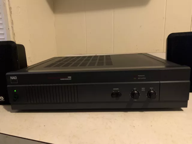 Vintage NAD 2100 PE Stereo Power Amplifier - SOLD AS PARTS NOT WORKING