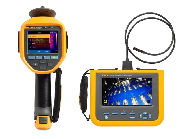 Fluke TI480 Pro Kit 4 - Fluke Ti480 PRO 60HZ Thermal Imager and DS703 - Diagnost