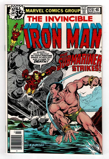 Iron Man 120   1st Justin Hammer   Iron Man vs Sub-Mariner