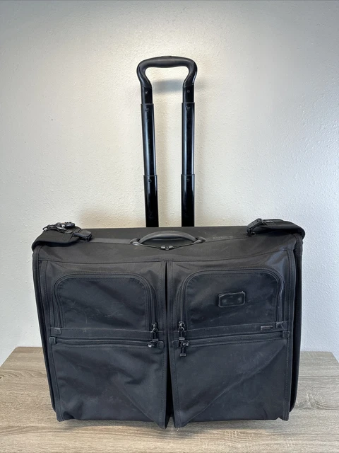 TUMI Alpha Extended Trip (22031DH) 2 Wheel Rolling Garment Bag, EUC