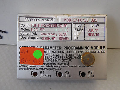 Indramat Indramat Mod 1/1X325-006 Pour Indramat Moteur Mac 93C DS C Inutilisé 