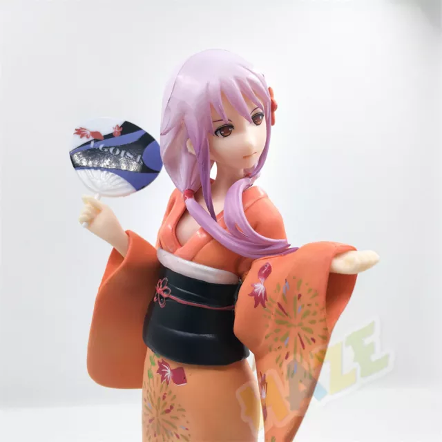 Anime Guilty Crown Yuzuriha Inori Kimono Ver. Aktion Figu Modell Spielzeug Neu 3