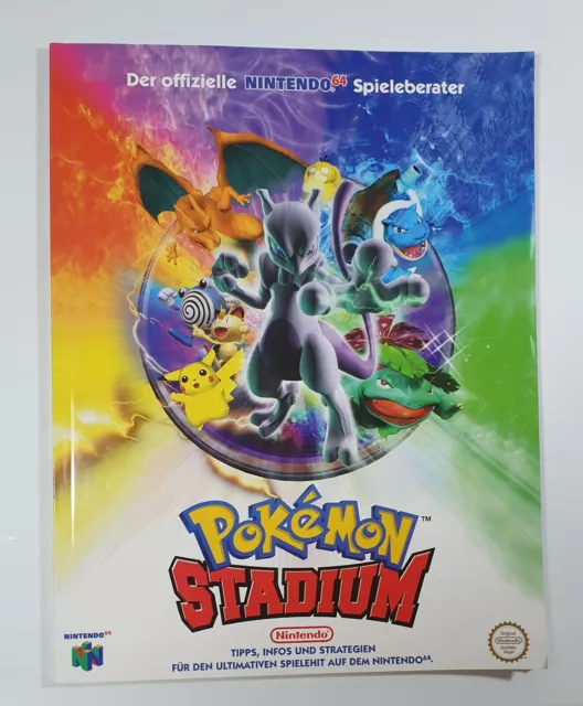 Lösungsbuch POKÉMON STADIUM 1 Nintendo 64 Spieleberater N64 Classic