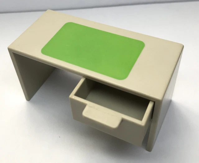 Pupitre De Bureau D'école PLAYMOBIL - Accessoire Vintage Pour Univers Scolaire - Occasion