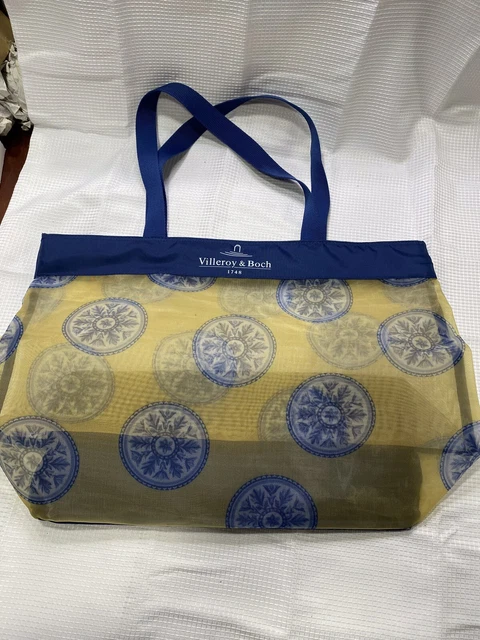 Villeroy & Boch oversized Zipper Tote Bag