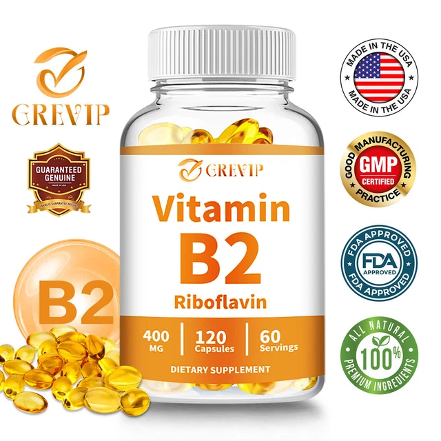 VITAMIN B2 (RIBOFLAVIN) Nervous System Health, Migraine Attacks