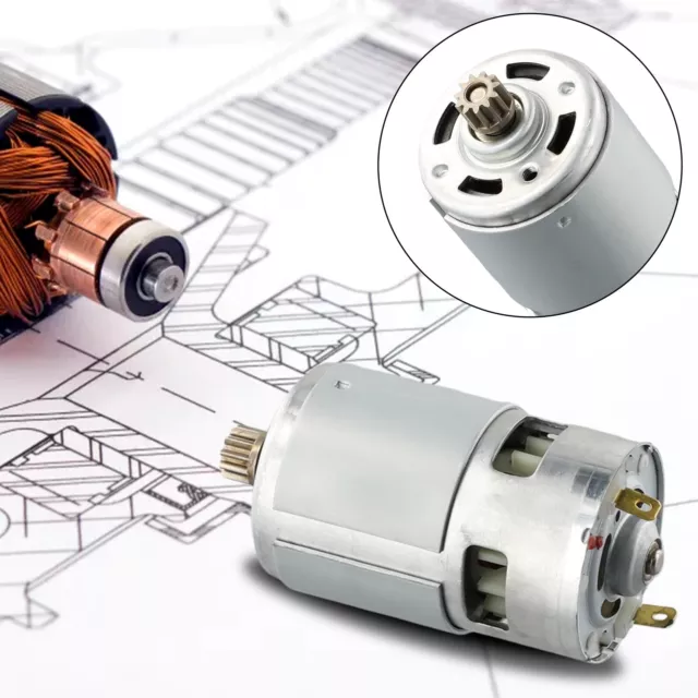 Brandneu Gleichspannungs Motor 11 Zahn Elektrische Bohrwerkzeuge Splitter