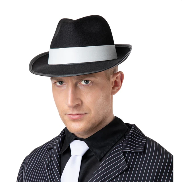 1920s Gangster Moustache - Black Spiv Style Fake Tash For Fancy Dress & Costumes 7 thumbnail image