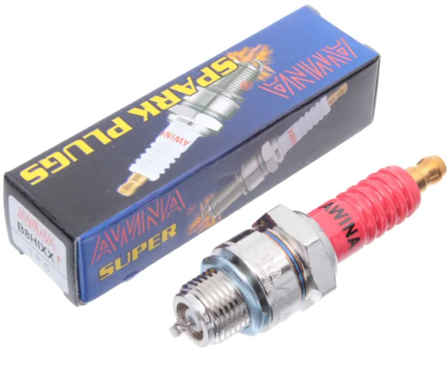 für Simson MZ ETZ JAWA Schwalbe Zündkerze Spark Plug AWINA Iridium B8HIXX=B8HIX