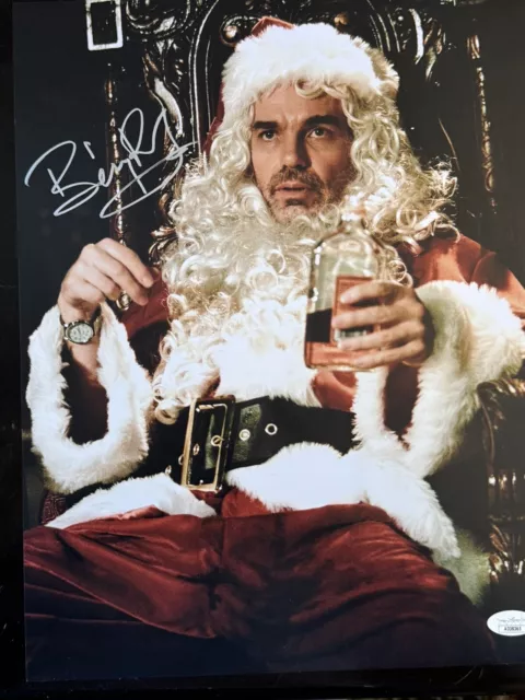 Billy Bob Thornton Signed Bad Santa 11x14 Photo  Willie JSA COA