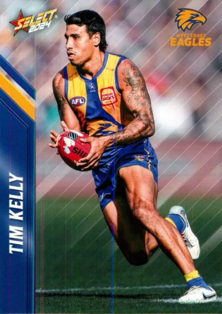 Carte AFL Select Footy Stars des West Coast Eagles 2024 - Tim Kelly