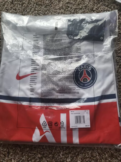 PSG Messi Nike #30 Mens 2xl Fan Tee Shirt Jersey Football New 100% AUTHENTIC!🔥