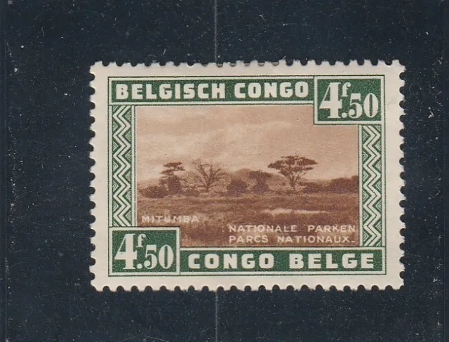 L6865 CONGO BELGE TIMBRE Y&T N° 208 de 1938 " Parc Witumba" NEUF MH