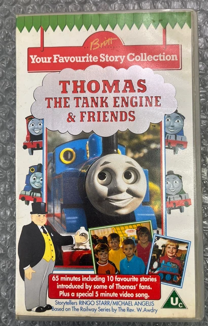 THOMAS THE TANK Engine And Friends Vhs Video Happy Holidays 