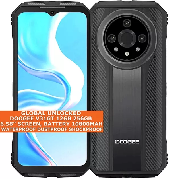 DOOGEE S110 Rugged Phone Android 13 Helio G99 Octa-Core 12GB+256GB 6.58  FHD+ Display 50MP 10800mAh Battery 66W Fast Charging - AliExpress