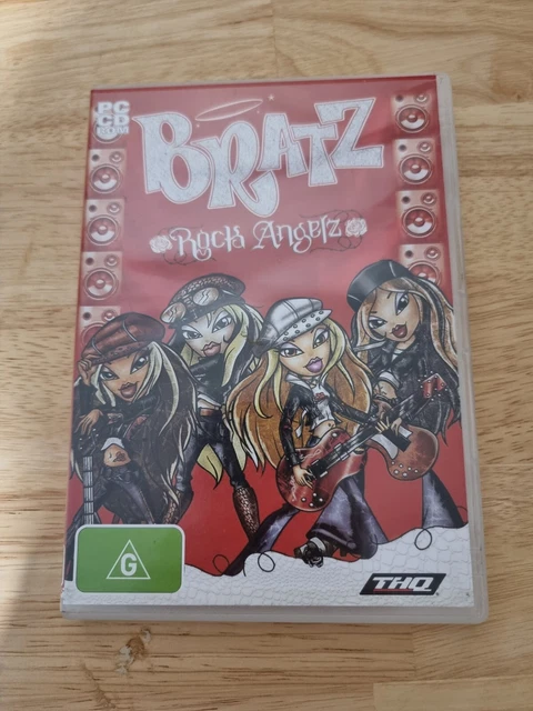 BRATZ ROCK ANGELZ PC CD ROM Video Game ROCK ANGELS Retro Y2K