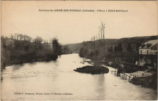 CPA Environs de CONDÉ-sur-NOIREAU - L'ORNE A BRIDGE-d'OILLY (141137)