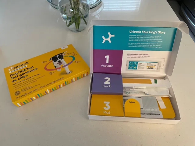 Embark Dog DNA Test Kits- *Breed Only*- New