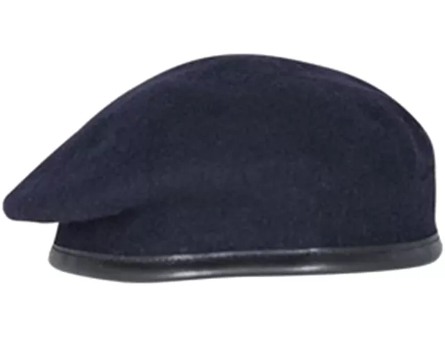 Army Navy Blue Beret Officer Silk Lined Small Crown / Hood Beret Reme Rlc Re