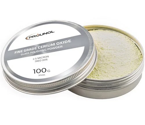 Prounol Oxyde de Cérium 100g - Poudre Polissante de Haute qualité - Treo 99% ...