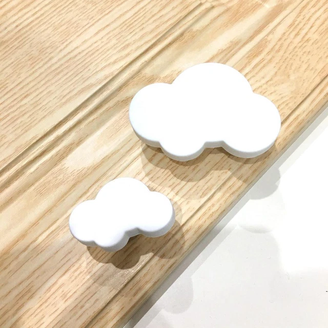 Poignée de Porte En PVC Bouton en Céramique Armoire Tiroir Tirer Meuble