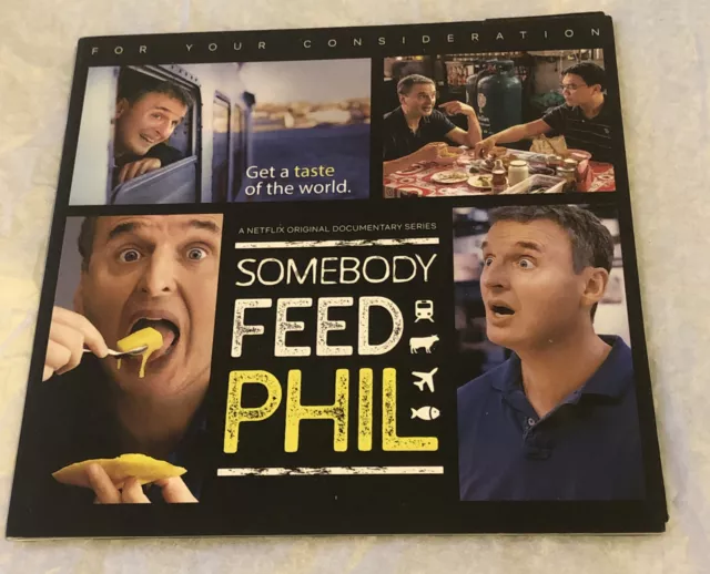 2018 Netflix Somebody Feed Phil Emmy Fyc Dvd Rare Promo Out Of Print