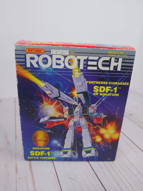 Robotech Matchbox Miniature SDF-1 Battle Fortress Vintage 1985