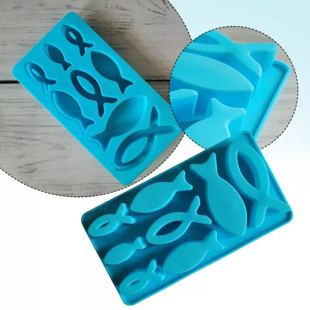 Silicone Mould 21.8x11.9x1.9cm 8 Grids DIY Crafting For Handmade Desserts