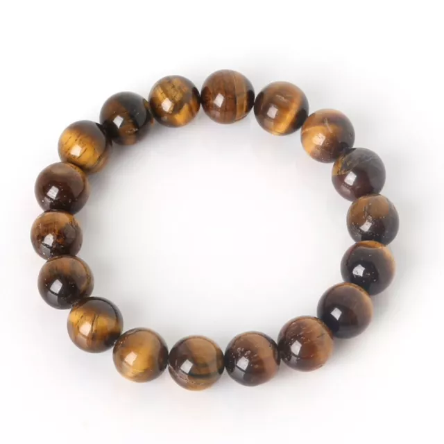 Bracelet Perles 6, 8 Ou 10 Mm Pierre Oeil De Tigre