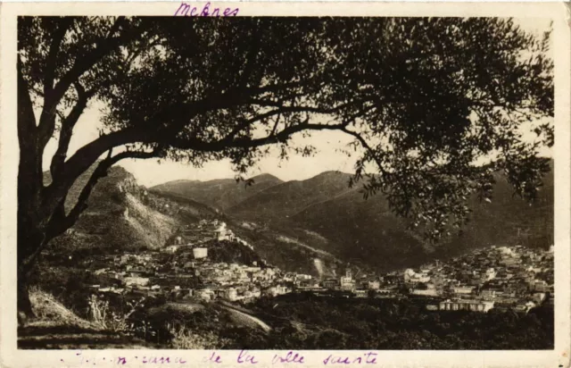 CPA AK MEKNES - Panorama MAROC (796609)