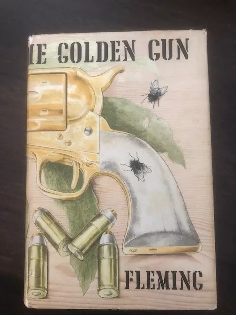 The Man with the Golden Gun Ian Fleming (Hardcover, 1965) 007 1st Edition HCDJ