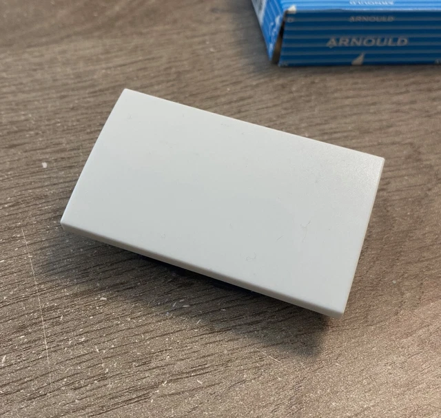Lot De 2 Boutons De Porte Arnould Club - Blanc, Avec Sonnerie, Lumière, Carillon, NEUF