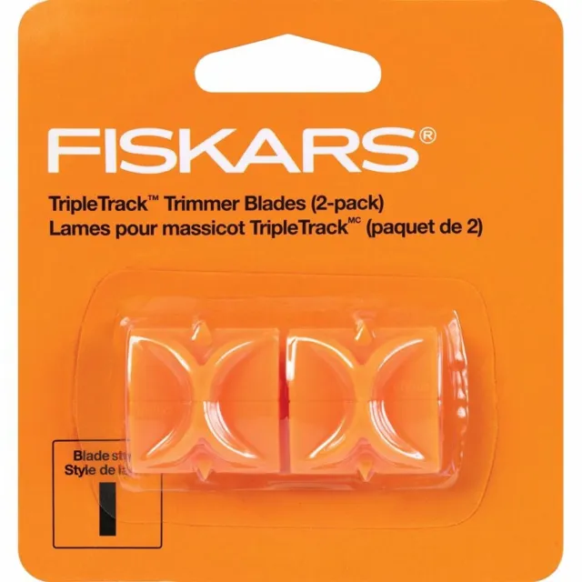 Fiskars Paper Trimmer Replacement Blades 2/Pkg Type I