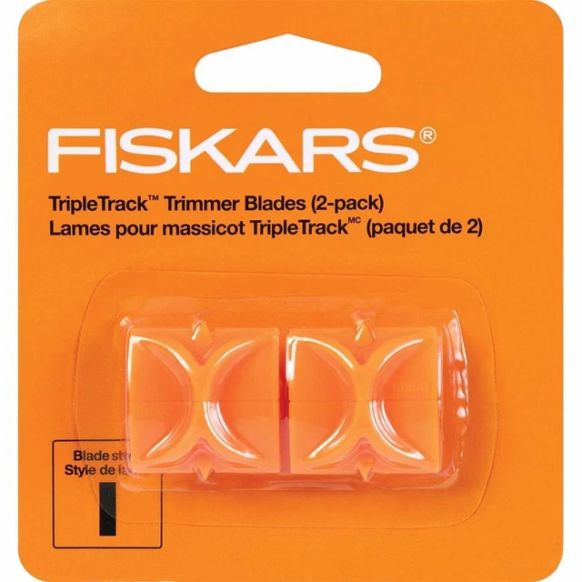 Fiskars Paper Trimmer Replacement Blades 2/Pkg Type I Fiskars Paper Trimmer Replacement Blades 2/Pkg Type I