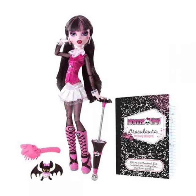 Poupée Monster High Draculaura avec accessoires 3