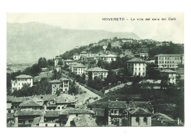 Cartolina antica di Rovereto