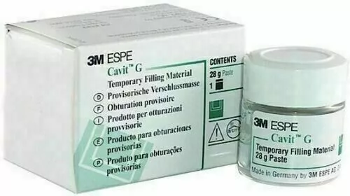 Original 3M Cavit G Dental Temporary Filling Material 28gm WITH BOX FreeShip