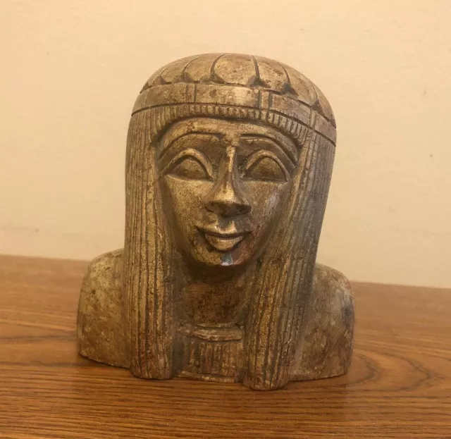 Egyptian Hamr Stone Queen Hatshepsut Bust