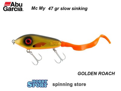 ABU Mc My ABU GARCIA 58 GR COLORE GOLDEN ROACH  ARTIFICIALE SINKING PESCA LUCCIO 