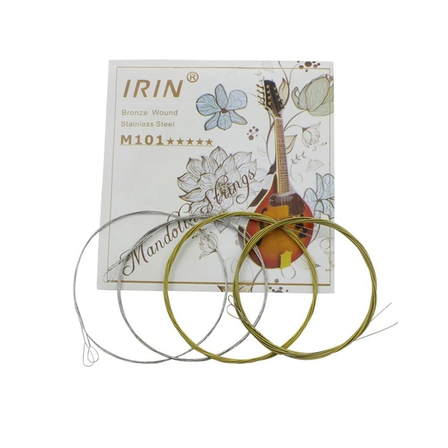 Saiten 0 1 Set 25/0 36/0 4tlg Rein & Zart Silber Geschenke Gold Mandoline