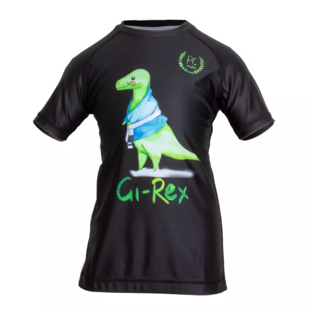 Kids Rash Guard - Gi-Rex (Orange)