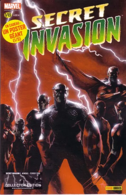 sep24 --- Comics  PANINI    SECRET INVASION    N°  1