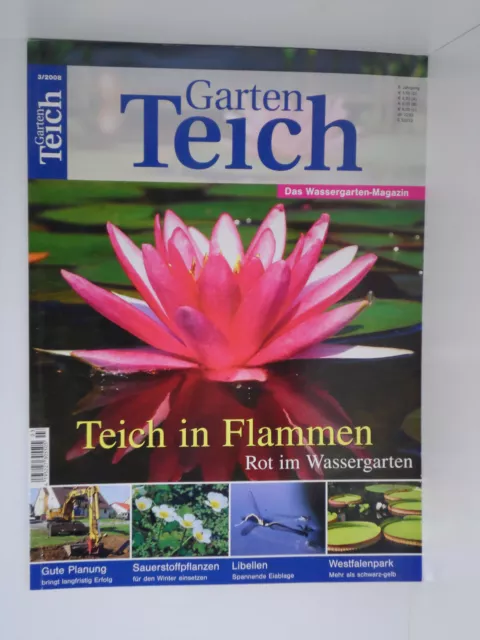 2008 * Gartenteich * Das Wassergarten-Magazin * Dähne Verlag * 80 Seiten