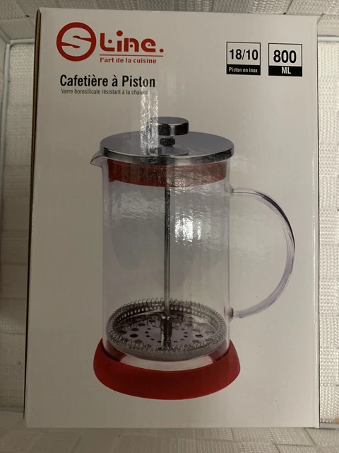 Bodum Kenya Cafetière à Piston 3 Tasses - 0,35L - Noir - Fabrication Française