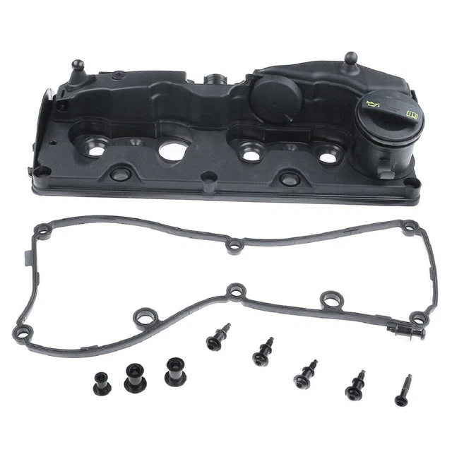New Valve Cover Gasket Set For Audi VW 1.9 TDI (ASZ, BLS, BXE, BKC, BJB Engines) - OE Quality 9 thumbnail image