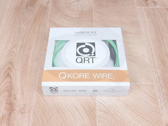 QRT QUANTUM QKORE Wire audio ground cable XLR male-banana connector 2,0 ...