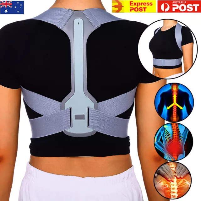 Posture Clavicle Shoulder Support Corrector Back Straight Brace Adjustable Strap