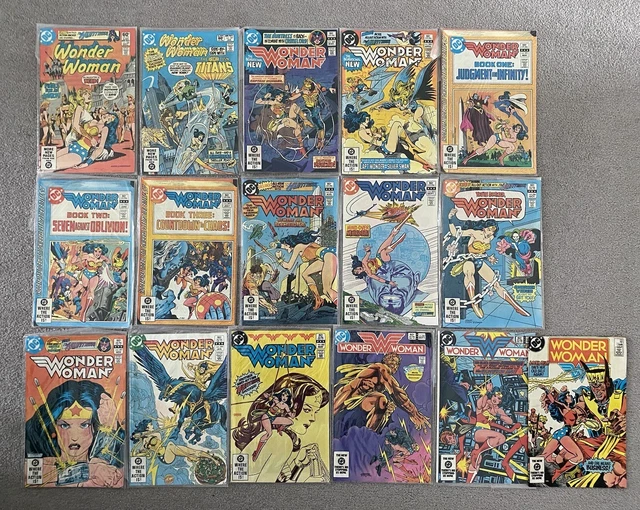 D.C. COMICS WONDER Woman 1980s Comic Lot X16 Bronze Age VG EUR 28,55 ...